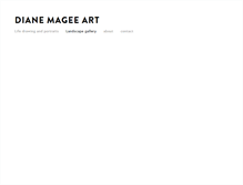 Tablet Screenshot of dianemagee.com